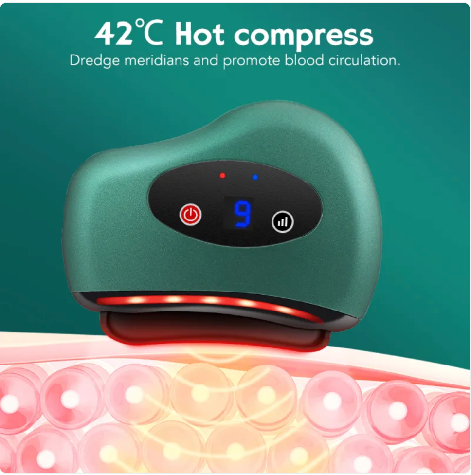 Electric Heated Gua Sha Massager
