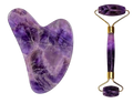 Amethyst Roller & Gua Sha Set